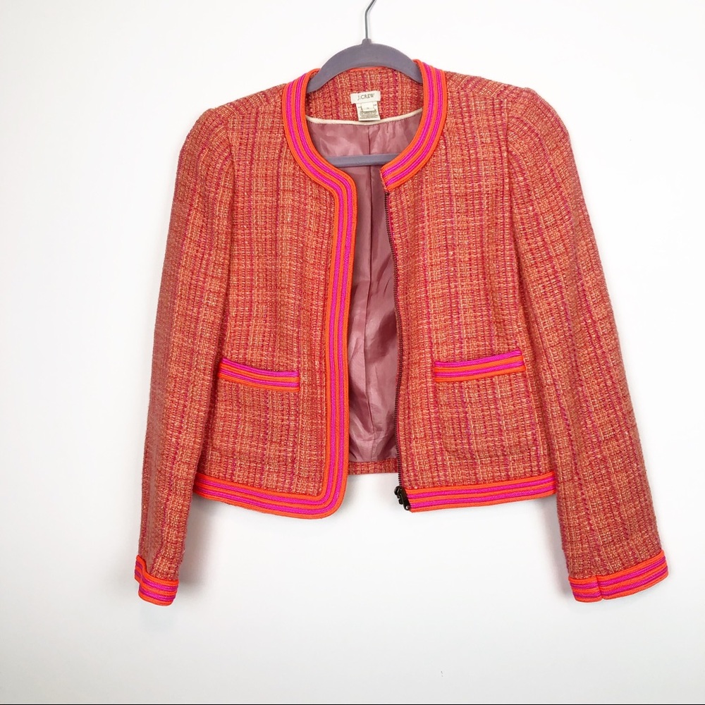 J. Crew Knit Cropped Blazer